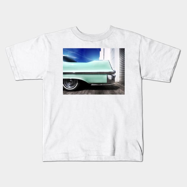 US car classic 1957 Kids T-Shirt by Beate Gube